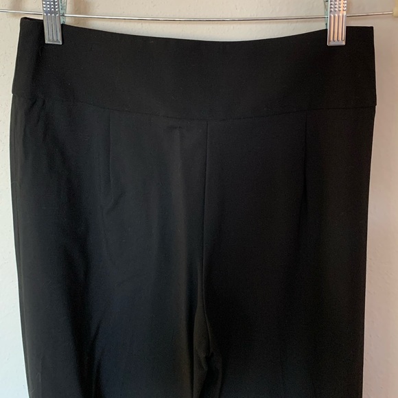 NWT Milly Wide Leg Dressy Black Pants Size 6 - Picture 7 of 12